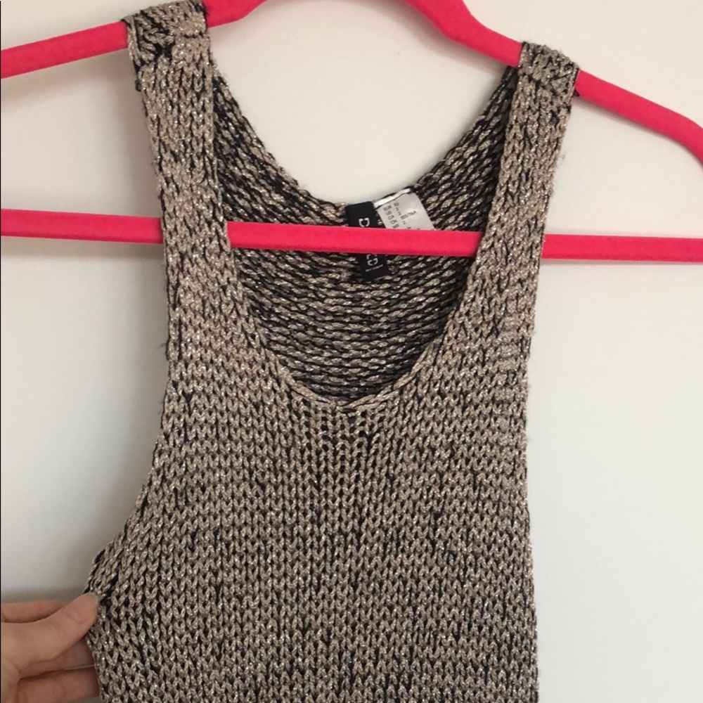 Fun sparkly H&M knit dress